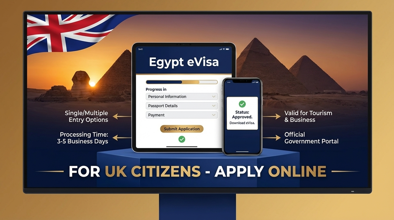 Egypt eVisa for UK Citizens: Your 2026 Complete Travel Guide