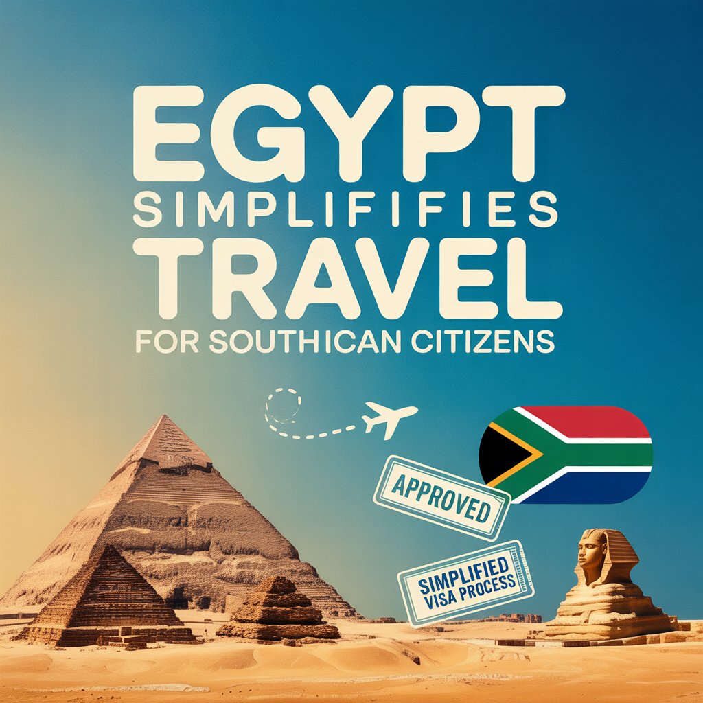 Egypt Simplifies Travel for South African Citizens with 2026 e-Visa Updates